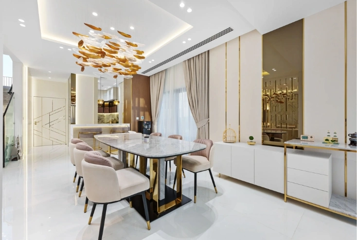 Modern home interior renovation Dubai