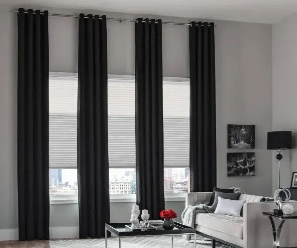 Modern Eyelet Curtains for Elegant Window Styling in Dubai