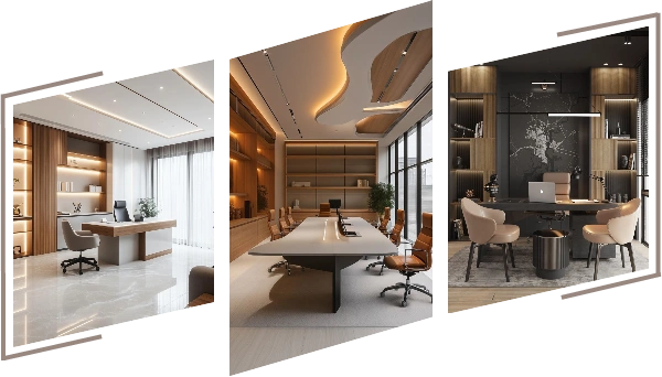 Modern smart office renovation solutions Dubai