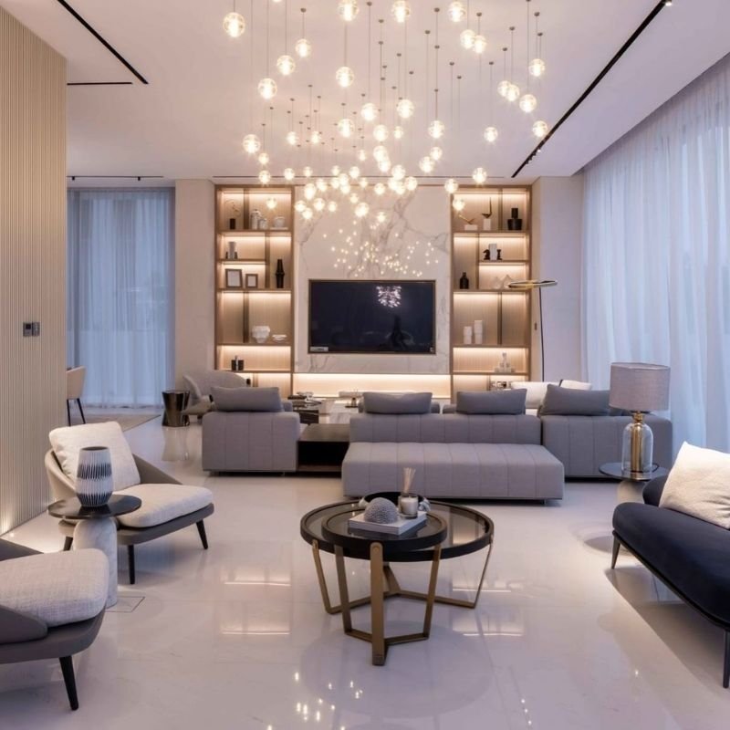 Modern apartment renovation project Dubai