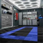 Durable garage floor tiles.