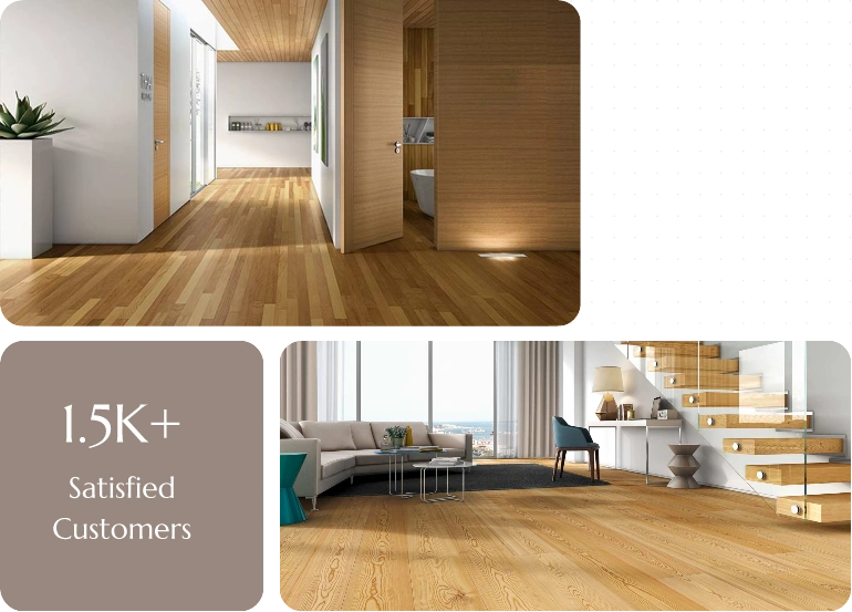 Buy luxury engineered semi wood flooring in Dubai.