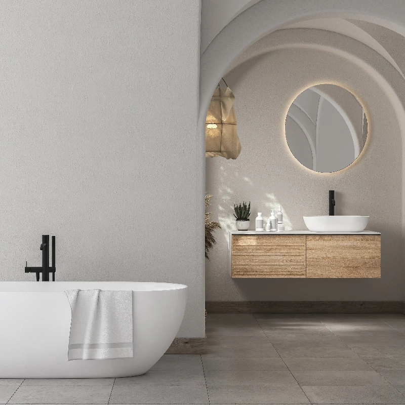Minimalist Bathroom Renovation Dubai