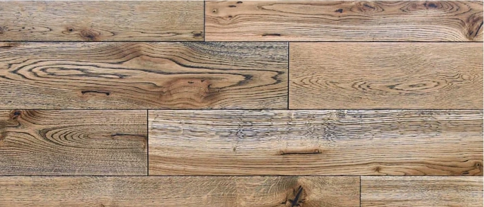 Realistic wood-look luxury vinyl tile flooring in Dubai home