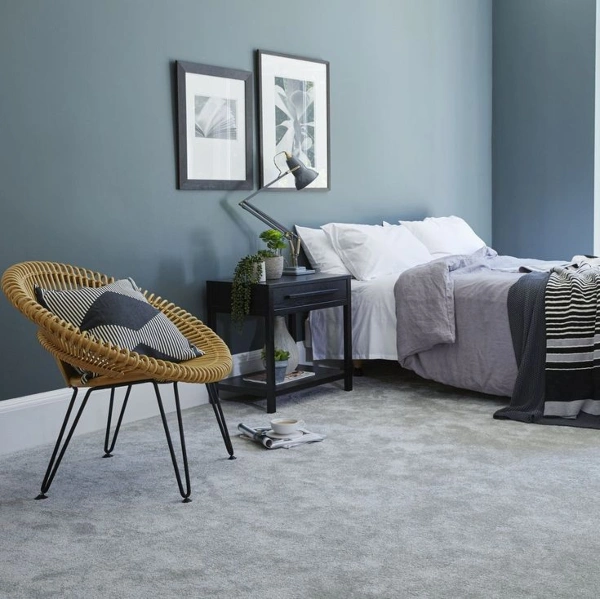 Cozy bedroom floor rug