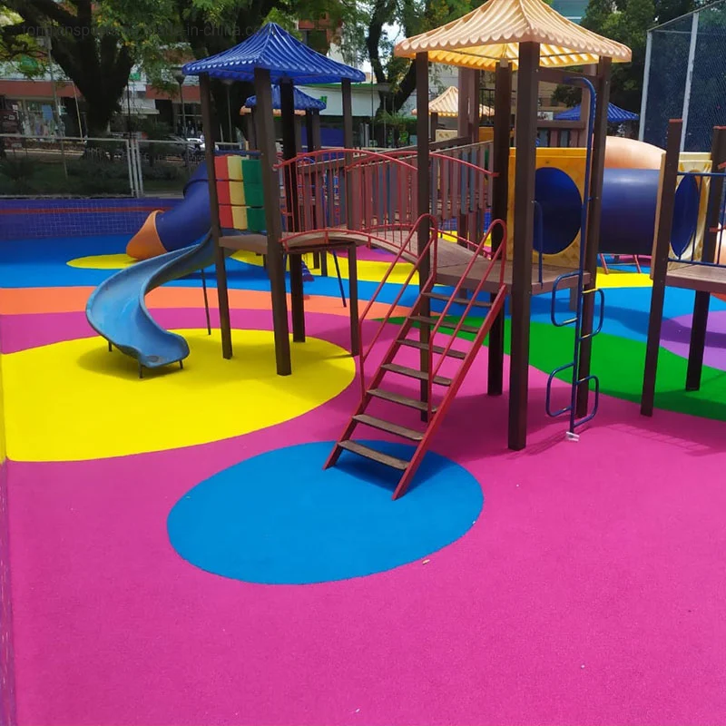 Reliable EPDM flooring, safe and durable