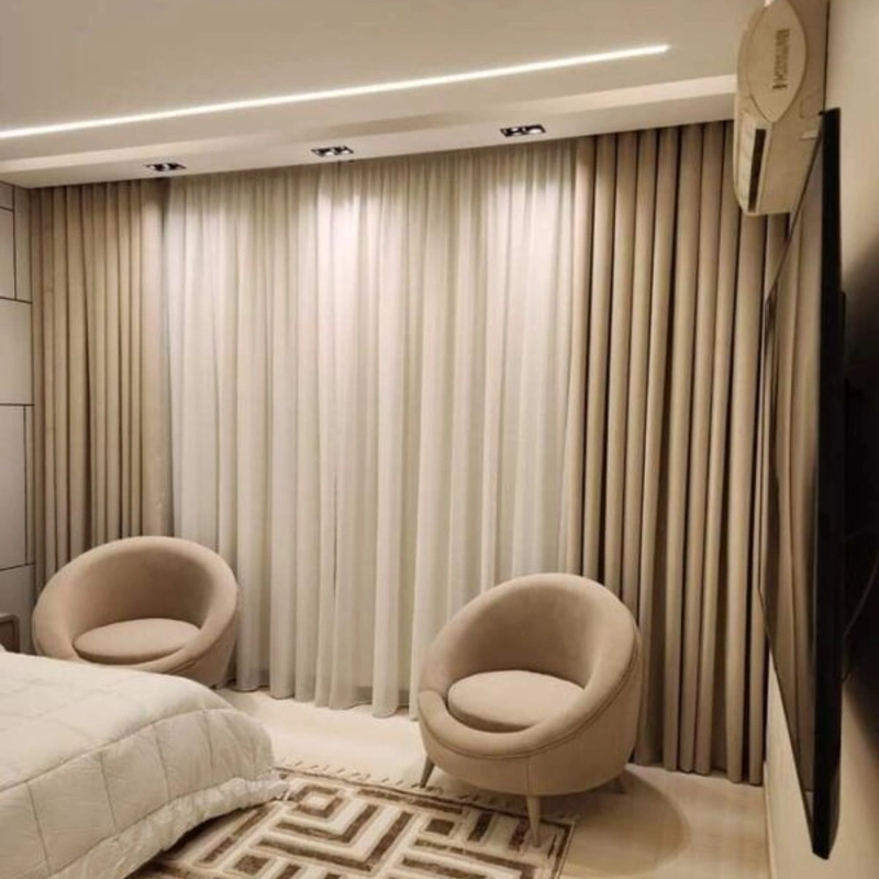 Villa Motorized Curtains Dubai