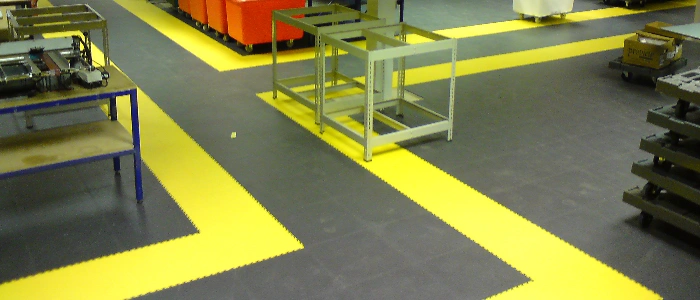 Heavy-Duty Rubber Flooring for Warehouses Dubai