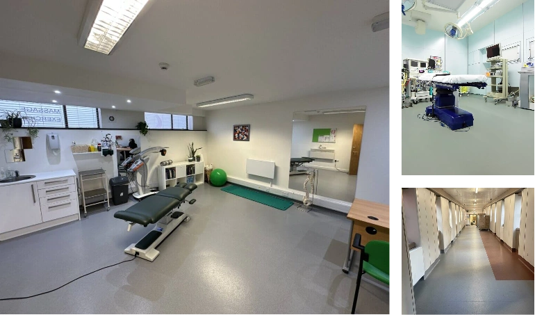 Best durable hygienic Hospital Flooring solutions in Dubai.