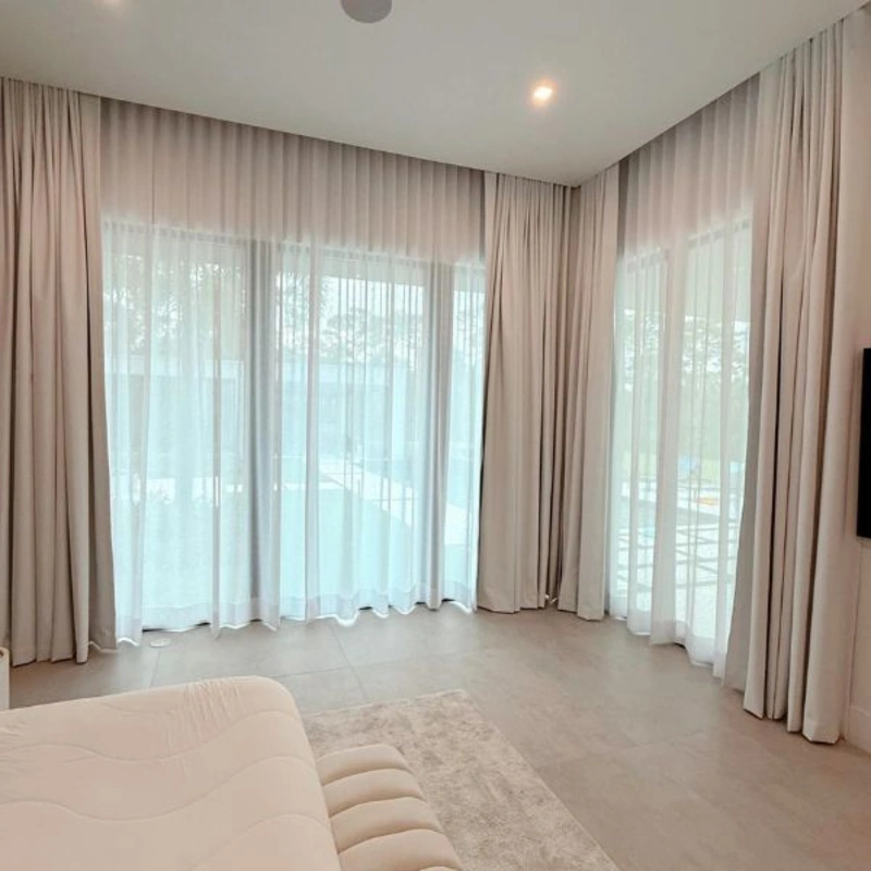 Modern Light Sheer Curtains