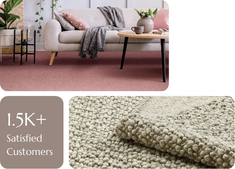 Natural wool carpet Dubai