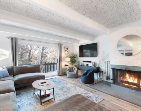 Modern renovated hotel room