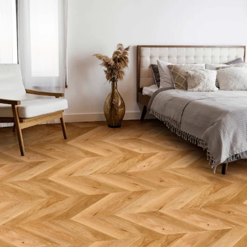 Stone plastic composite flooring installed in modern Dubai home