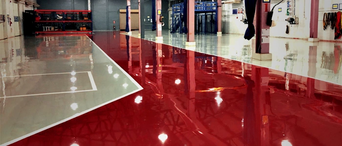 Best ultimate smooth self-leveling epoxy for damaged floors.