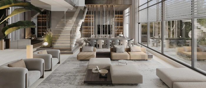 Light soft interior renovation