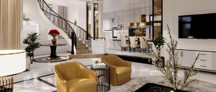 Villa interior design Dubai