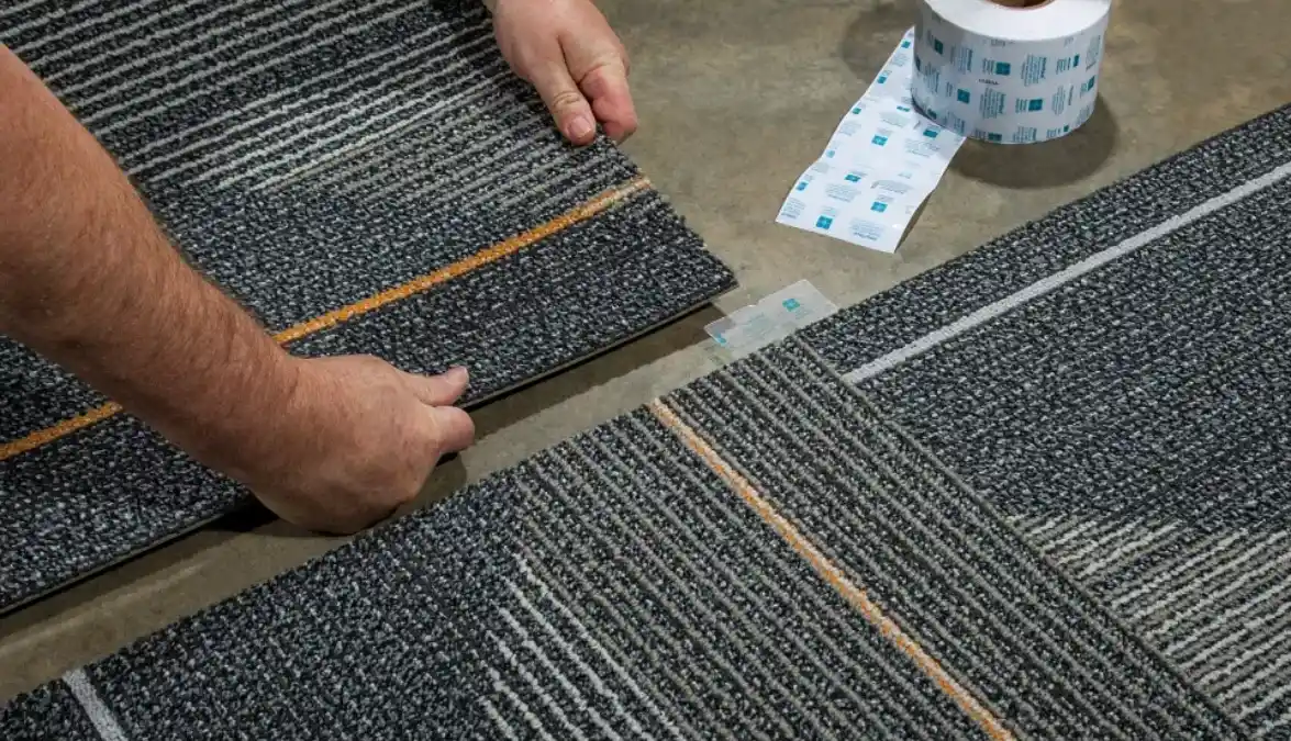 Carpet Tile Installation
