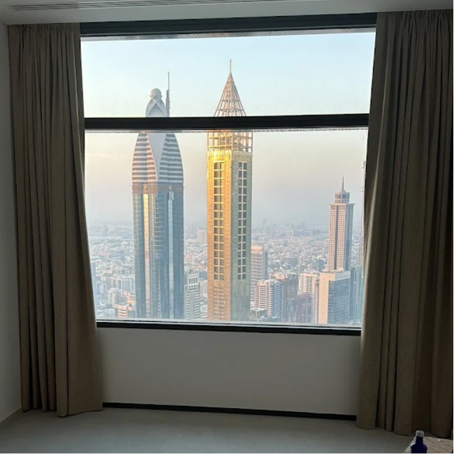 Custom curtains fitted perfectly