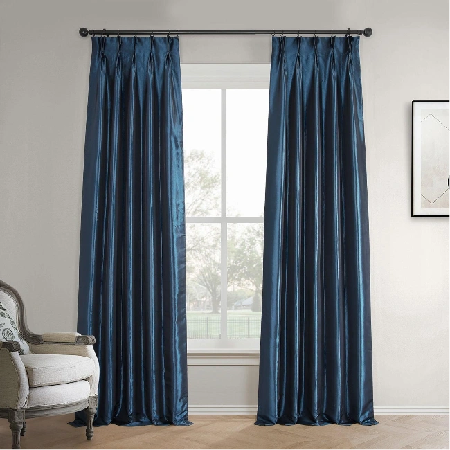 Luxury silk curtains for elegant interiors