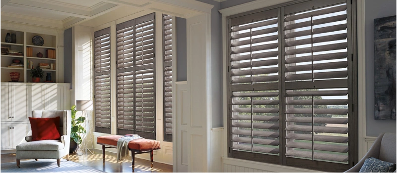 Window blinds interior look