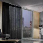 Luxury motorized curtains elegant homes