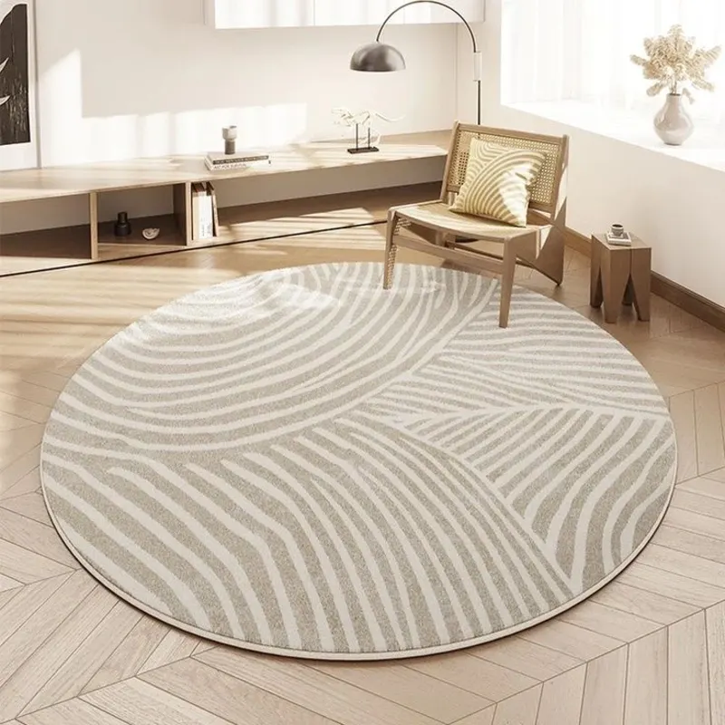 Minimalist Round Carpets