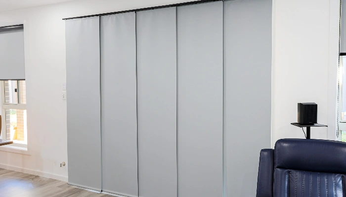 Elegant Bedroom Panel Blinds UAE