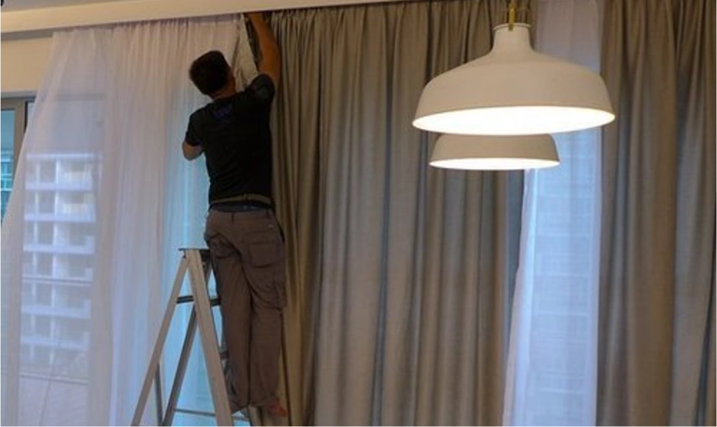 Effective soundproof curtains installation service