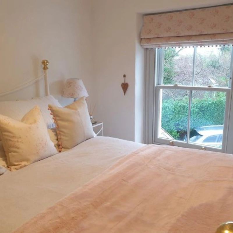 Soft Linen Roman Shade