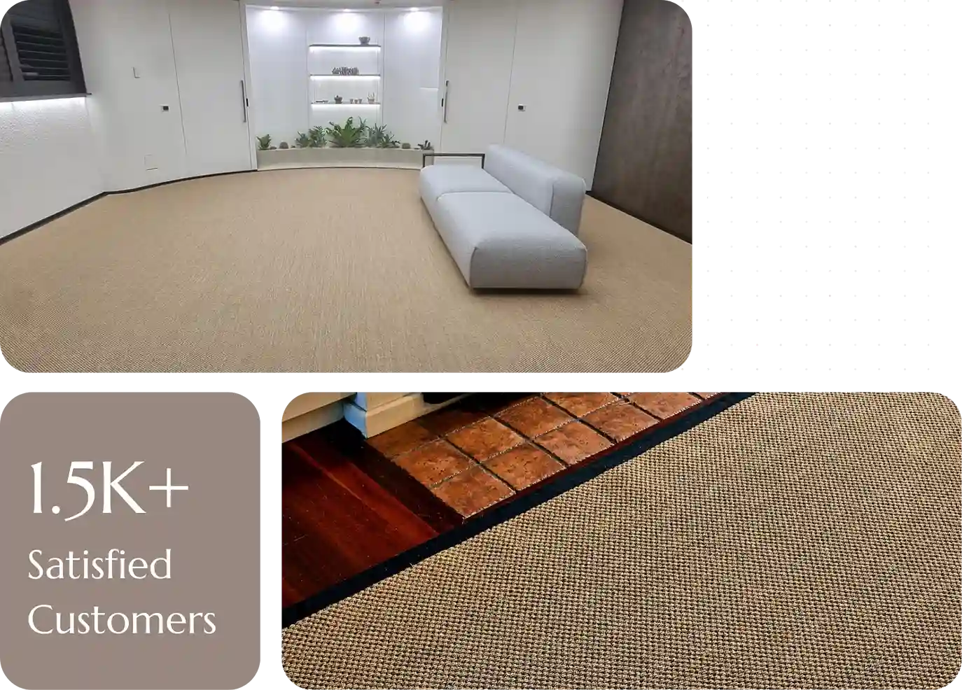 Sisal Carpet Flooring in Dubai