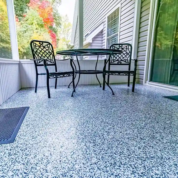 Best Seamless Flake Flooring