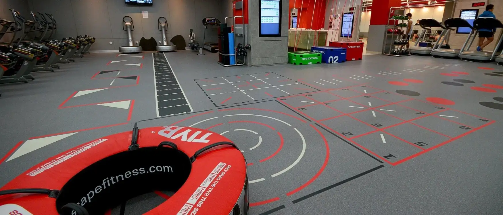 Fitness Centers Rubber Flooring Dubai
