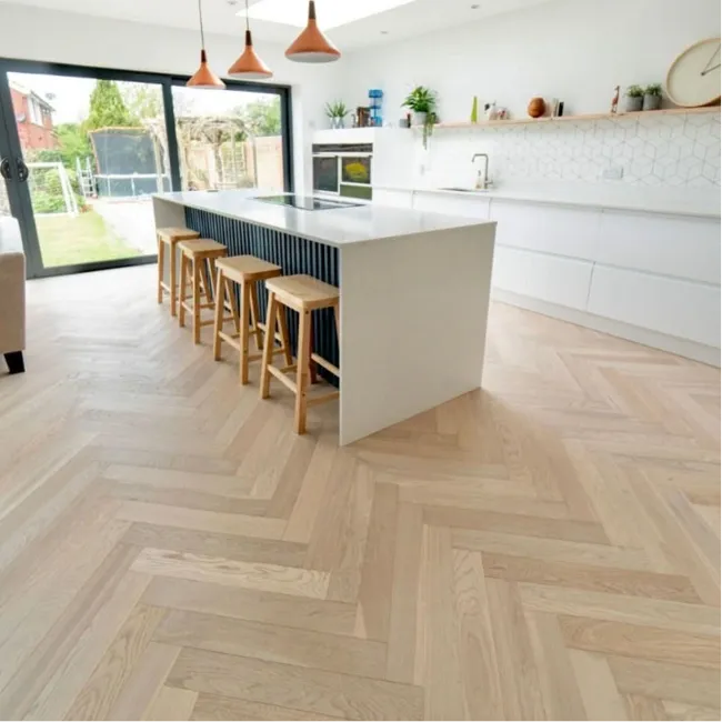 Herringbone Wood Flooring
