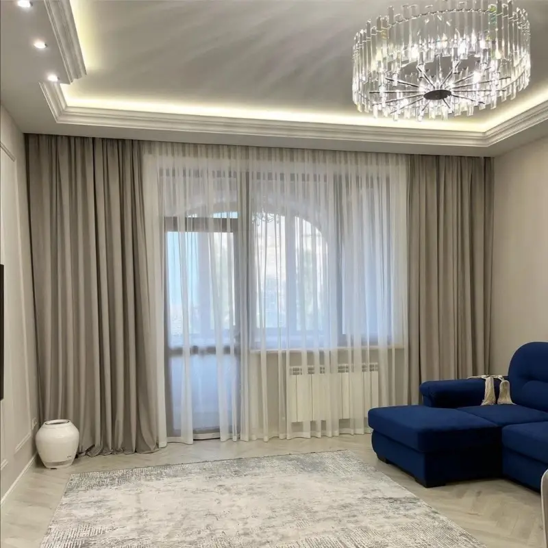 Living Room Smart Curtains