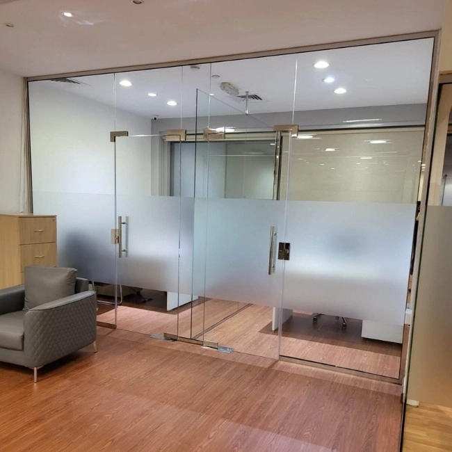 Luxury Glass Partition Design