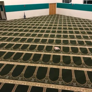 Green Hira Mosque Carpet