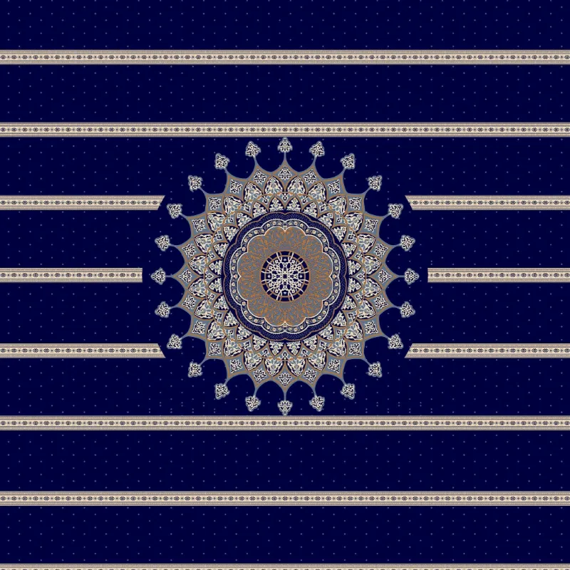 Medallion Design Musalla Masjid Carpets