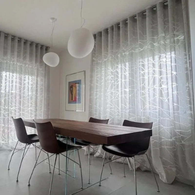 Minimalist Wave Curtains