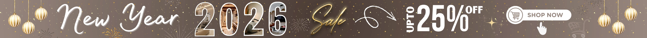 New Year Banner For Decor Studio Dubai