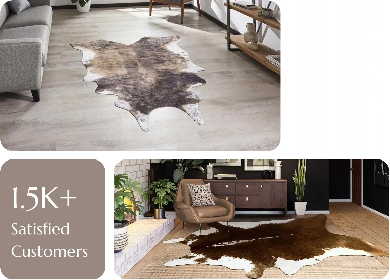 Authentic Animal Skin Rugs