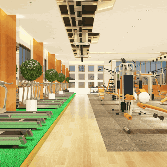 Shock-Absorbent Flooring