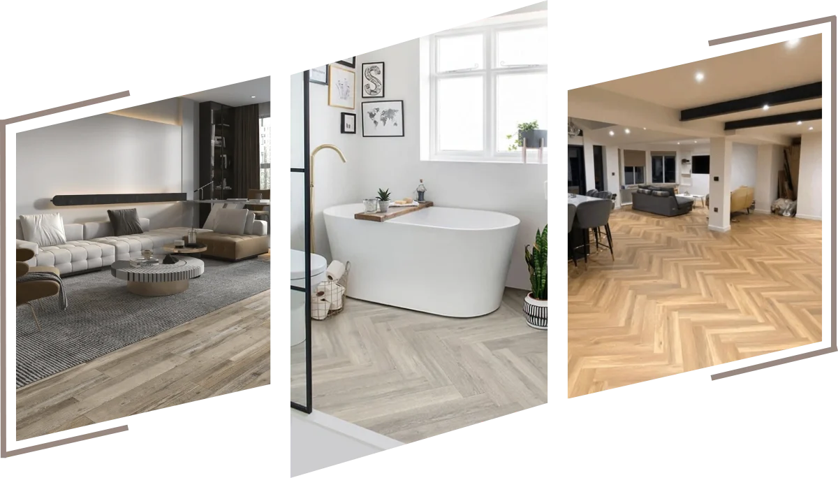 Custom Vinyl Click Tiles Dubai