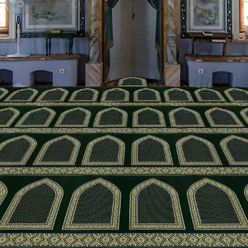 Istanbul Green Masjid Carpet