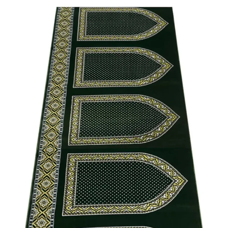 Green carpet prayer lines
