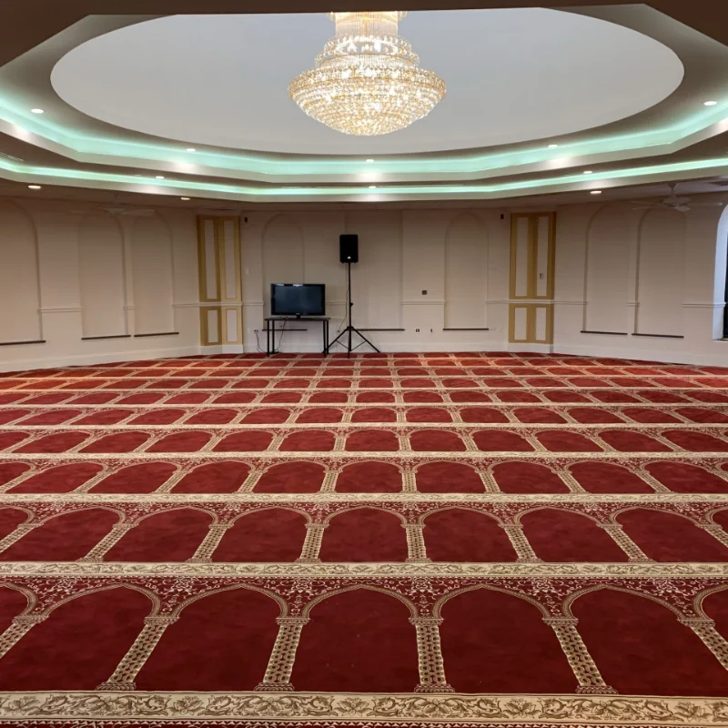Red Hira Masjid Carpet