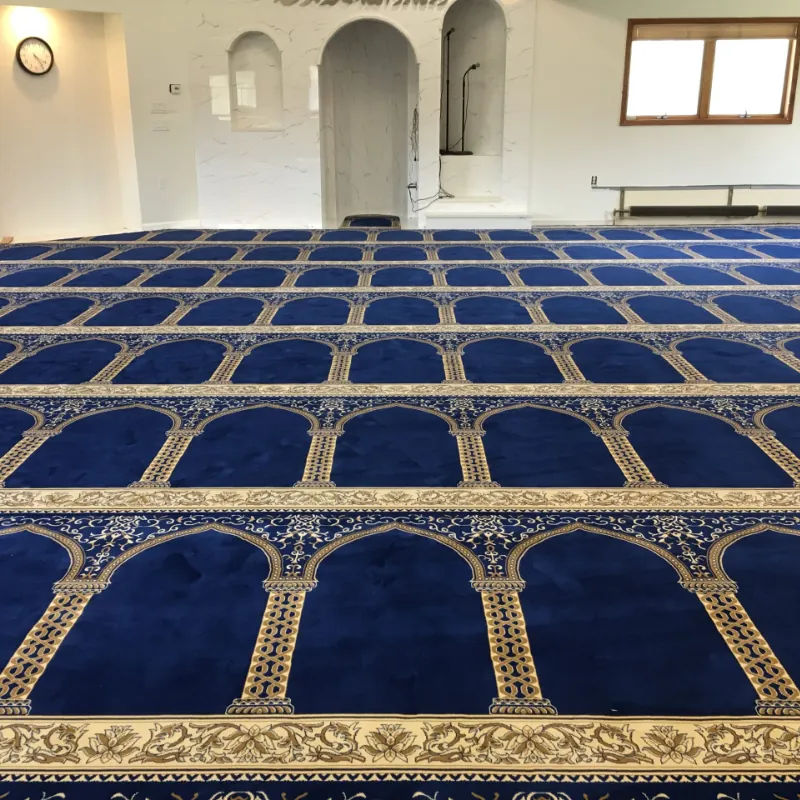 Royal Blue Hira Masjid Carpet