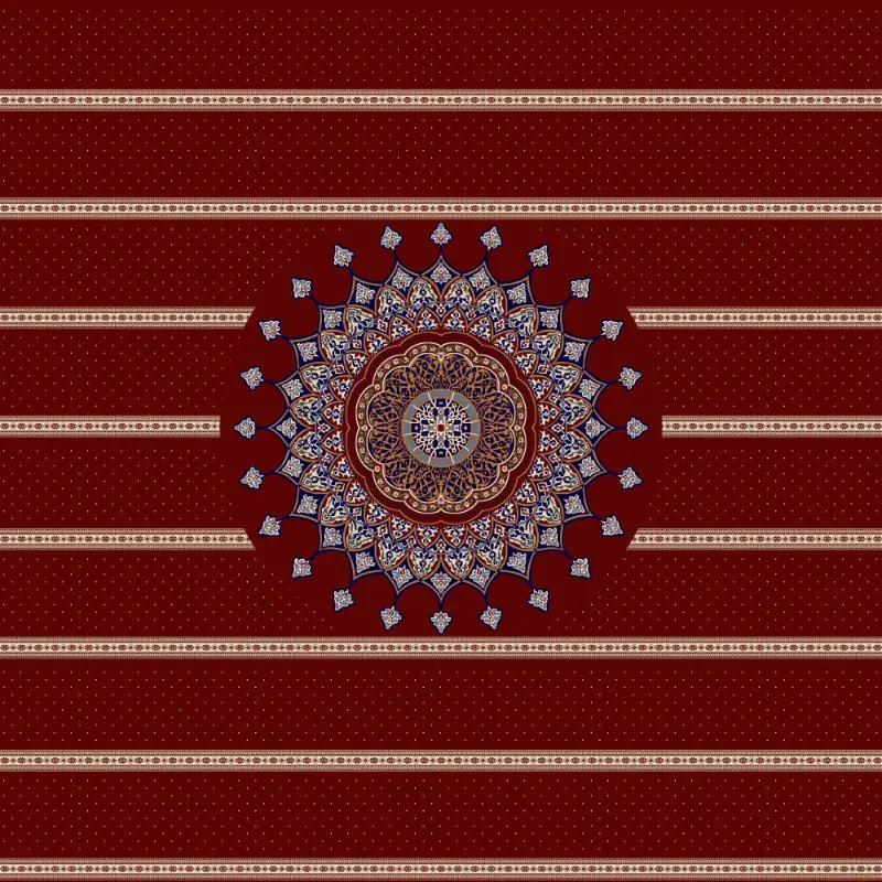 Medallion Design Masjid Carpet