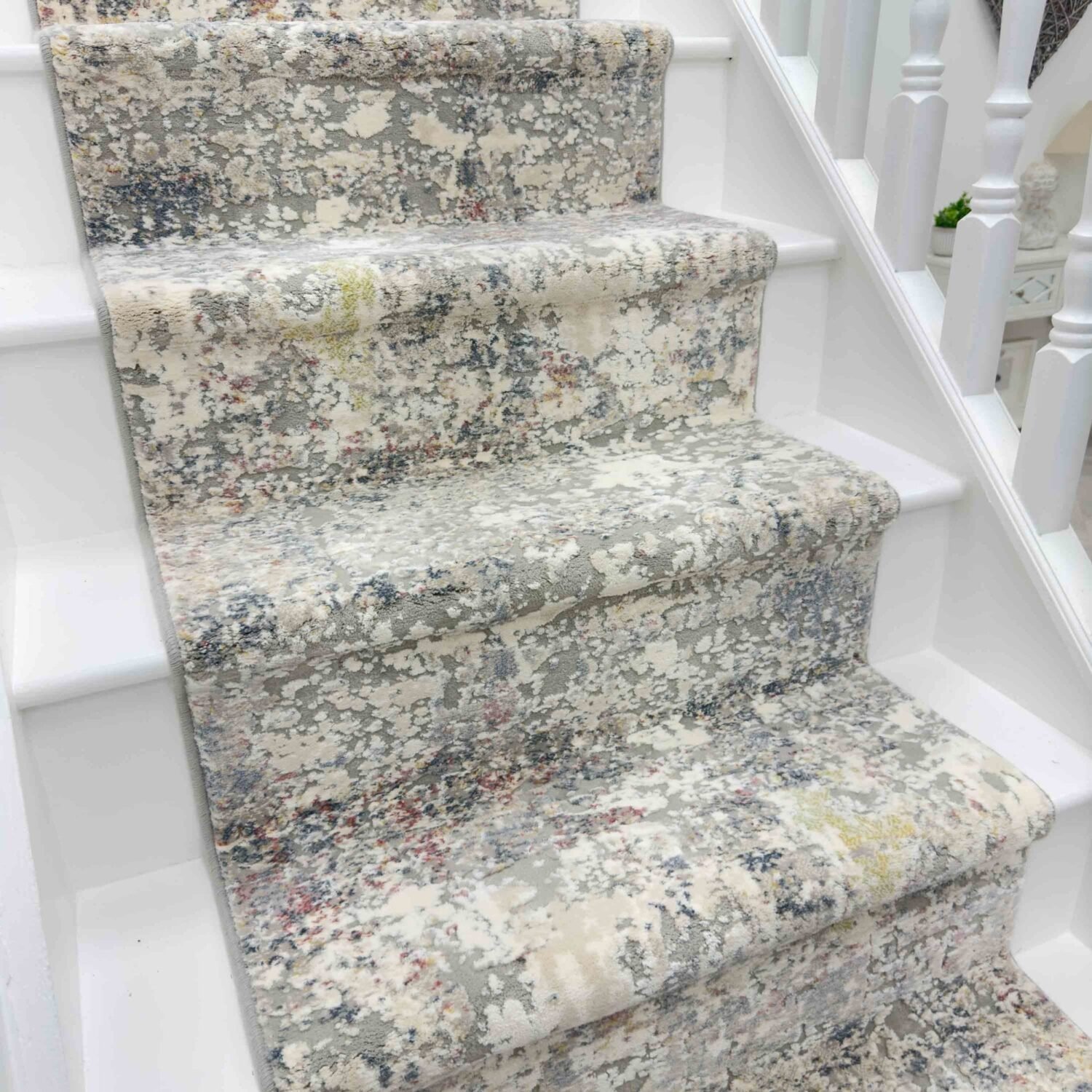 Couture Gray Stair Carpet