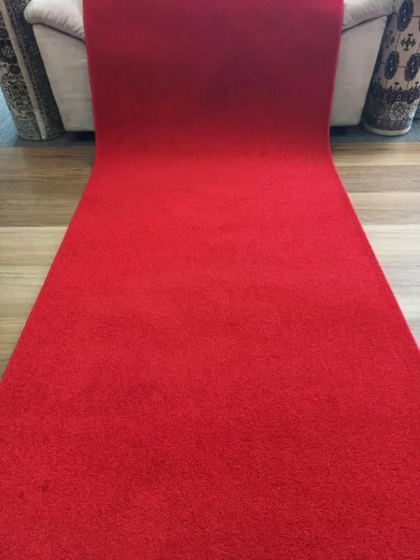 Red Wedding Event Carpet Runner
