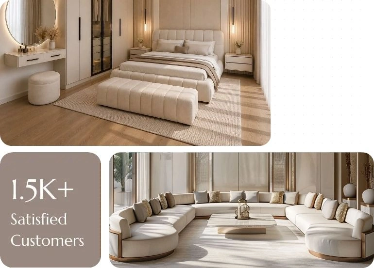 Design bespoke furniture for Dubai lifestyle homes
